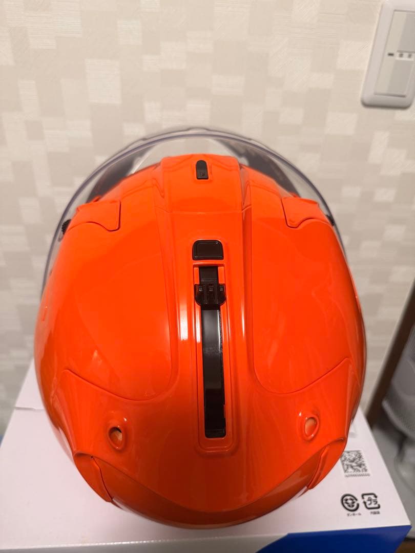 ヤマハ ジェットヘルメット YJ-17 ゼニス Ｌ:ダークオレンジ