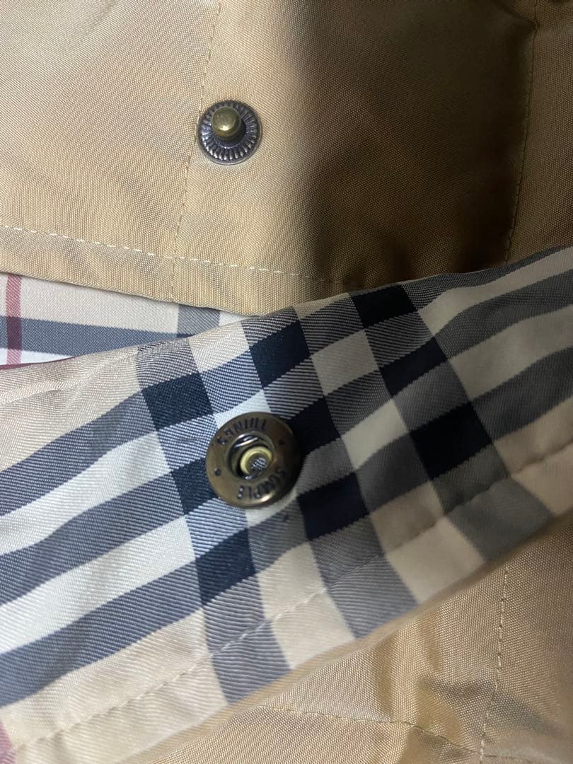 Burberry チェック柄 キルティングベスト