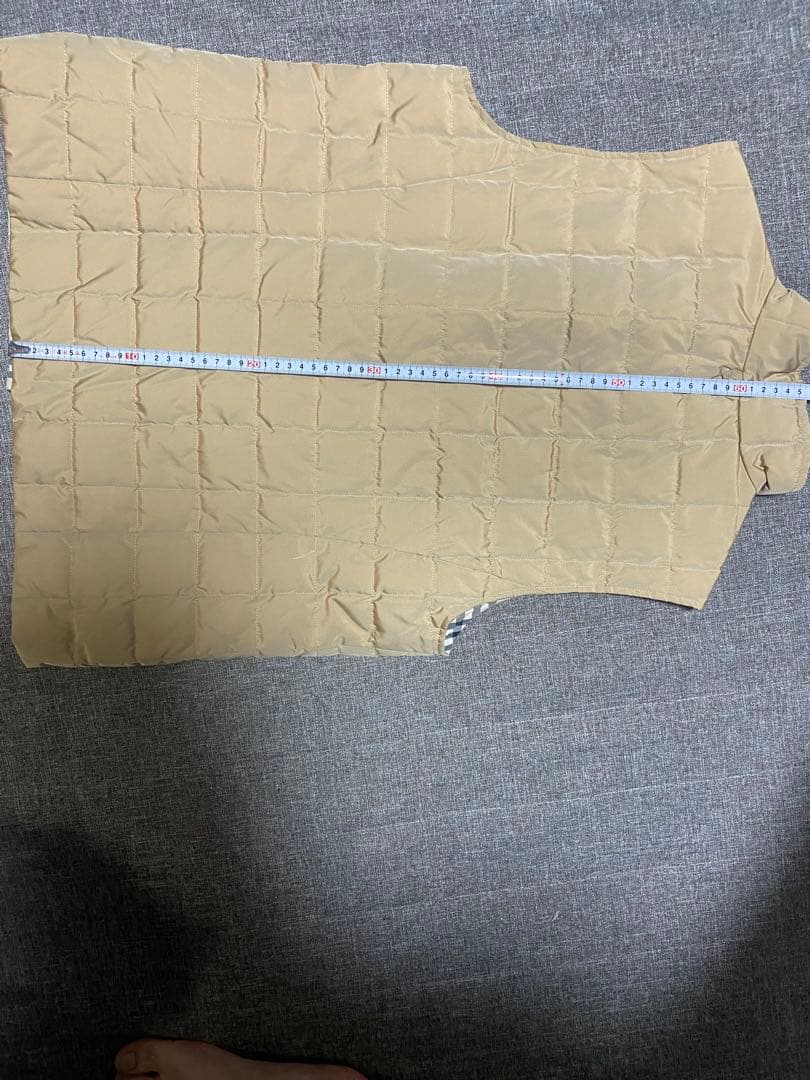 Burberry チェック柄 キルティングベスト