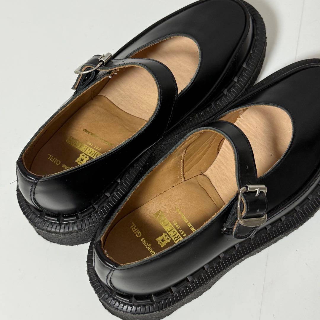 ⭐️極美品⭐️　ジョージコックス　コムデギャルソンガールズ　メリージェーン　黒