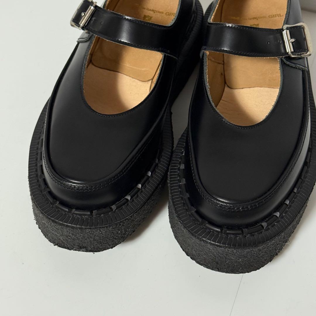 ⭐️極美品⭐️　ジョージコックス　コムデギャルソンガールズ　メリージェーン　黒