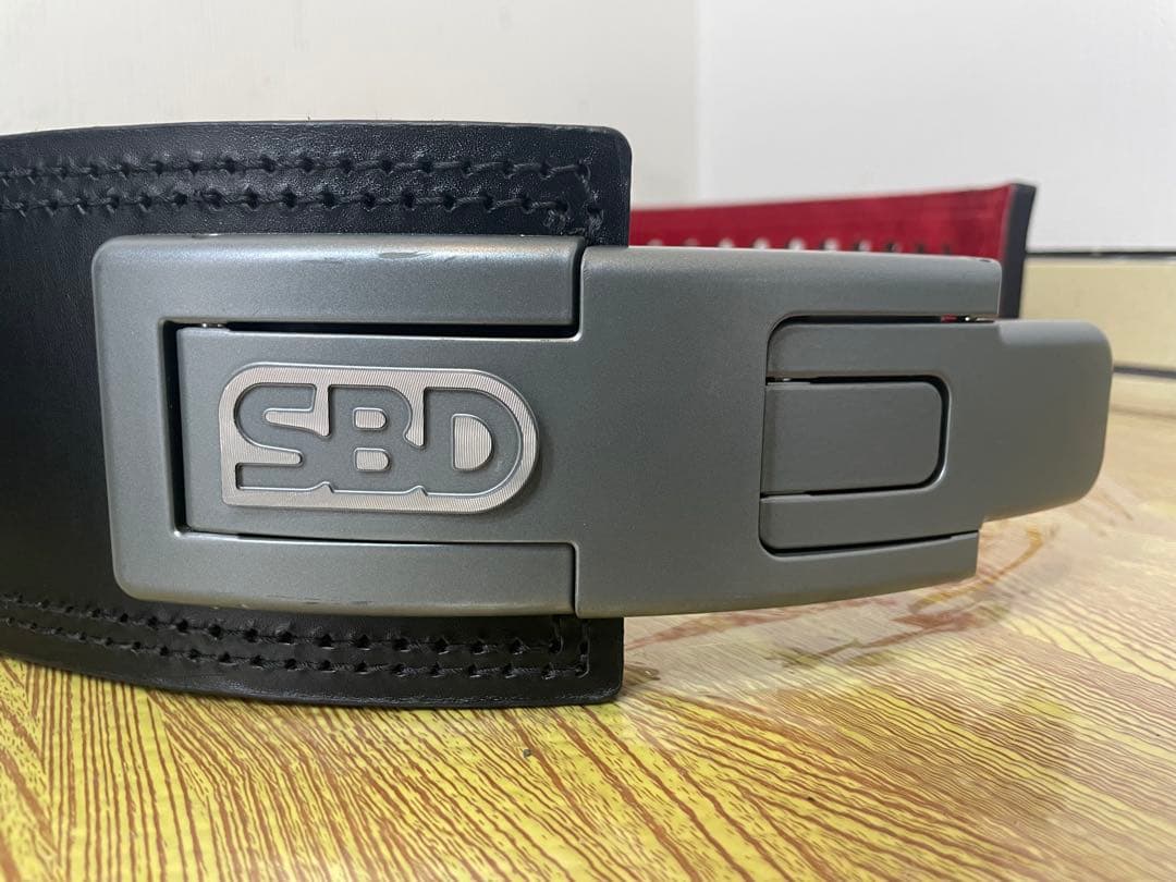 SBD パワーリフティングベルト XLサイズ 10mm 10cm 新ロゴ