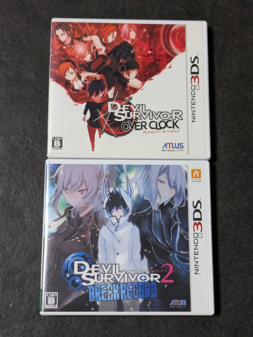 3DS デビルサバイバーオーバークロック デビルサバイバー2 ブレイクレコード