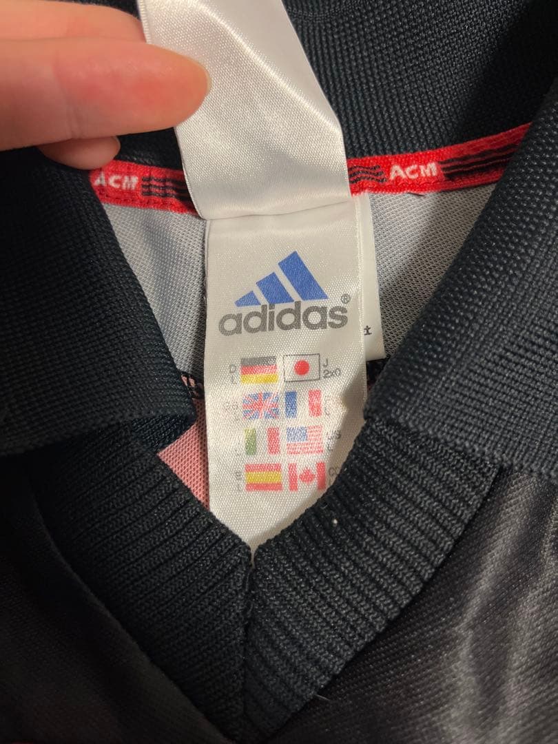 ACミラン 長袖 ユニフォーム 00/02 adidas OPEL L