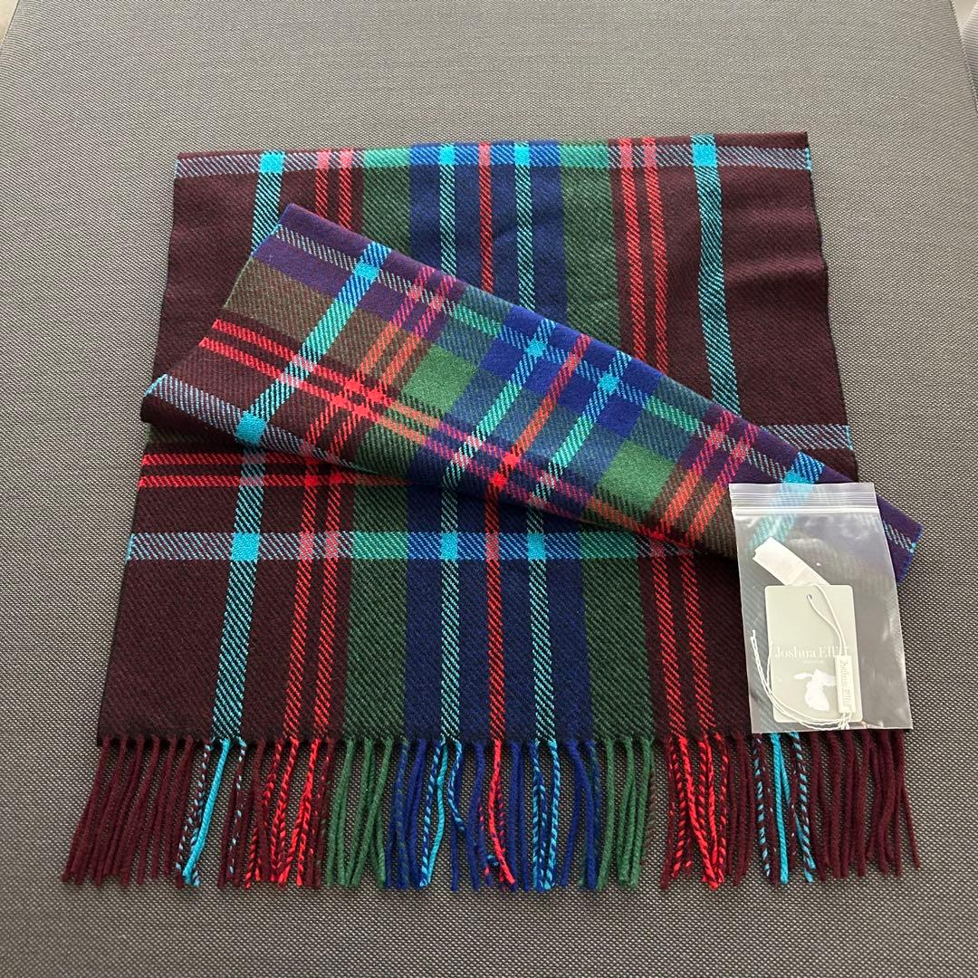 一度使用 Joshua Ellis カシミヤ ストールDrawer別注ドゥロワー