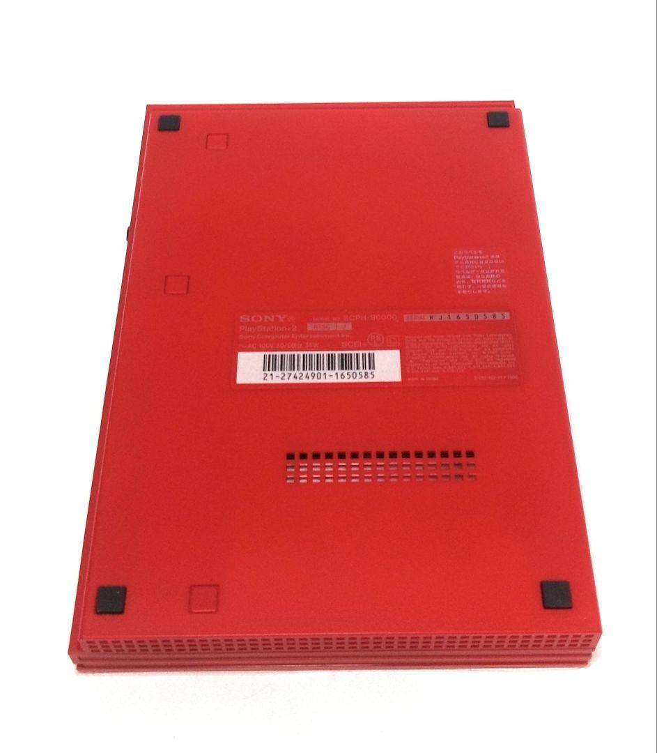 未使用！ PlayStation2 SCPH-90000 シナバーレッド PS2