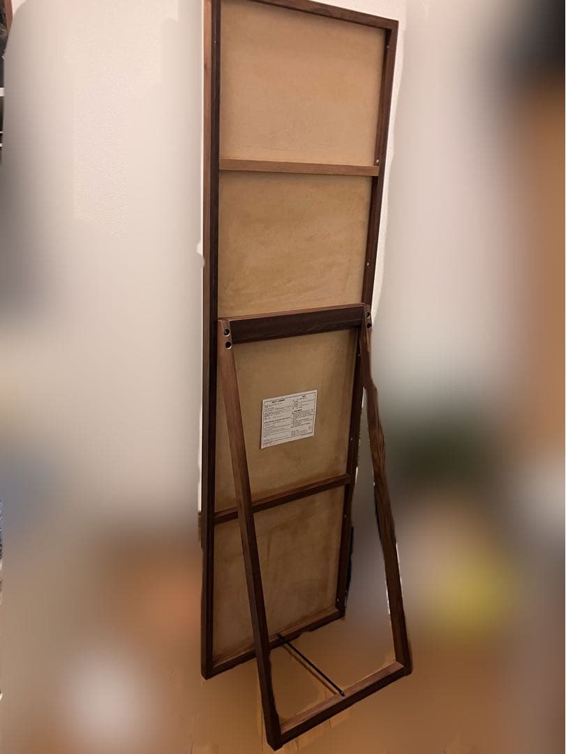 【最終値下げ】無印良品 姿見 ウォールナット材