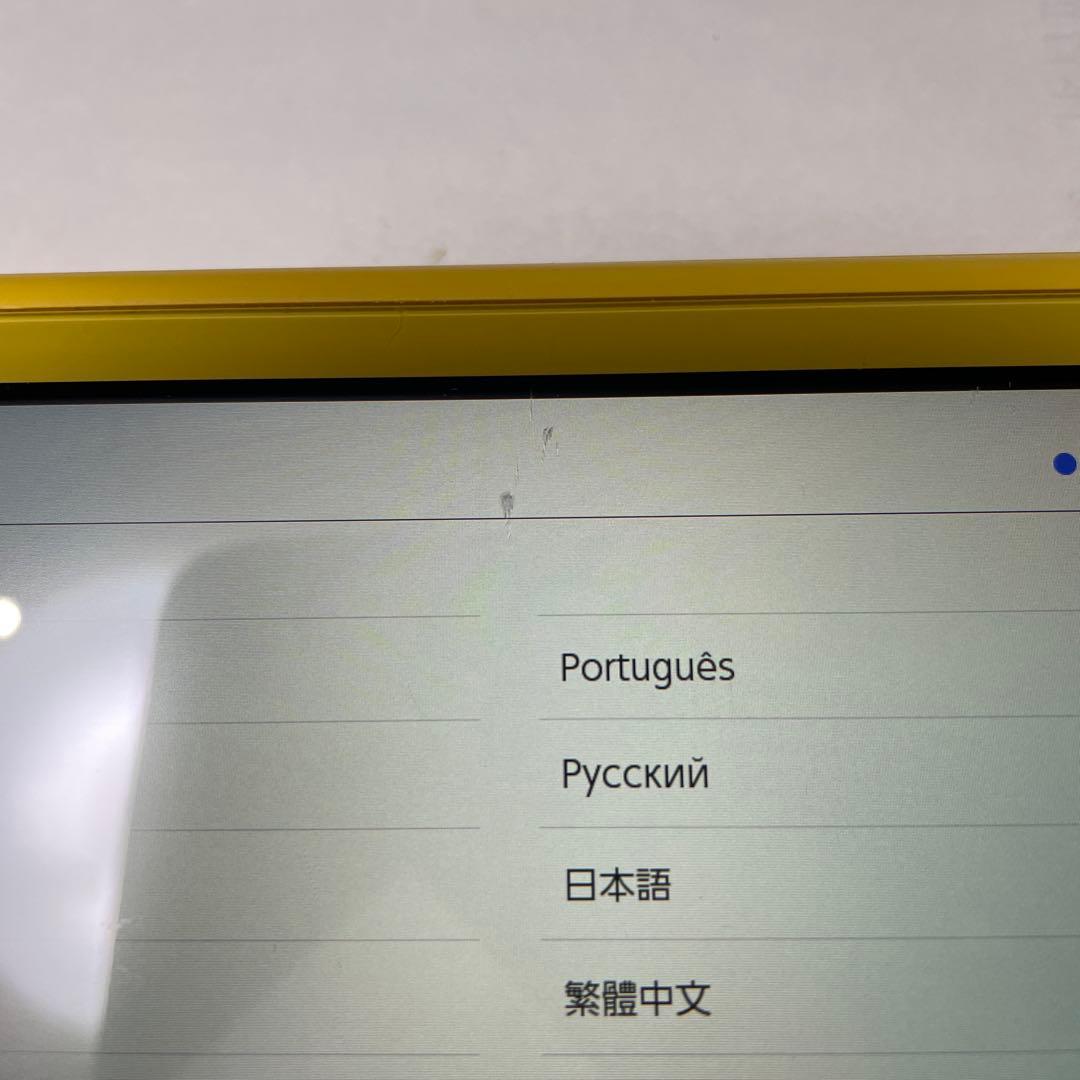 Switchライト　イエロー　本体