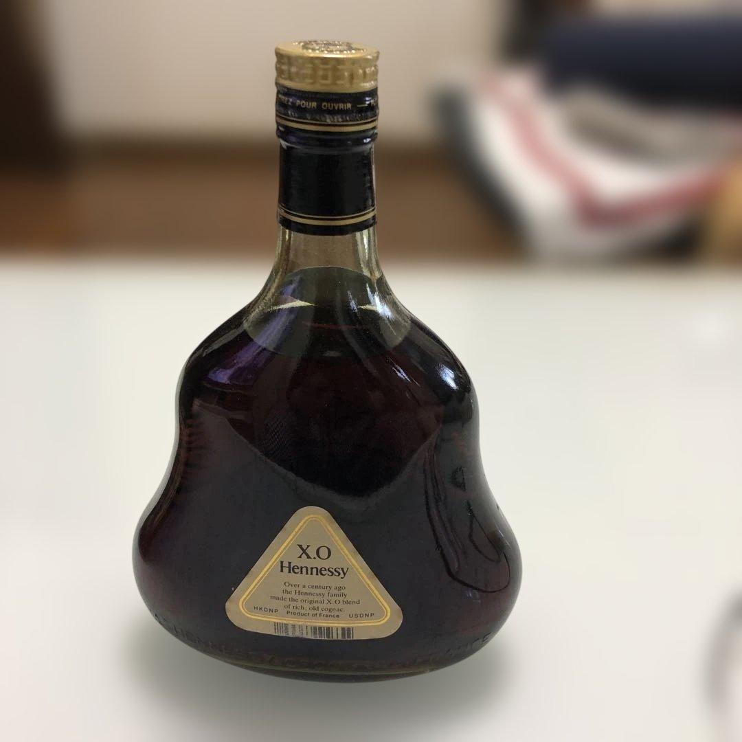 Hennessy X.O ブランデー オリジナルボックス付き