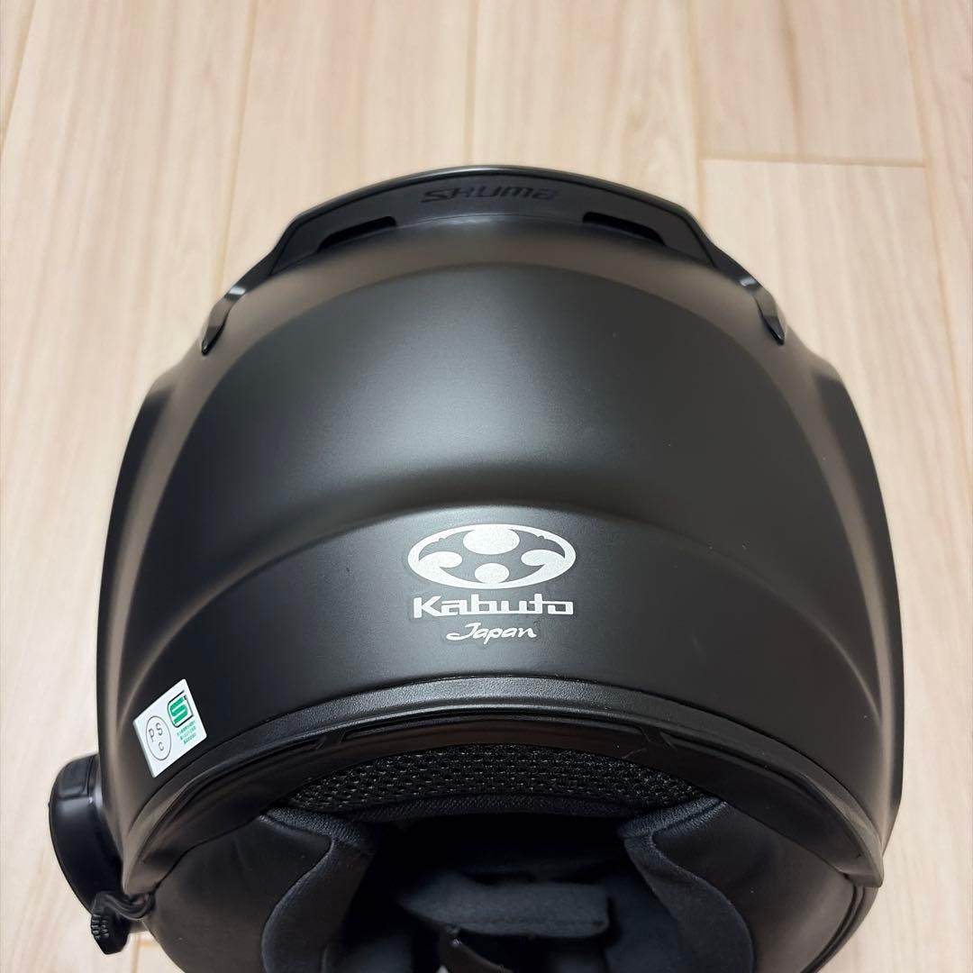 OGK KABUTO SHUMA M ミラーシールド Sena J10 インカム