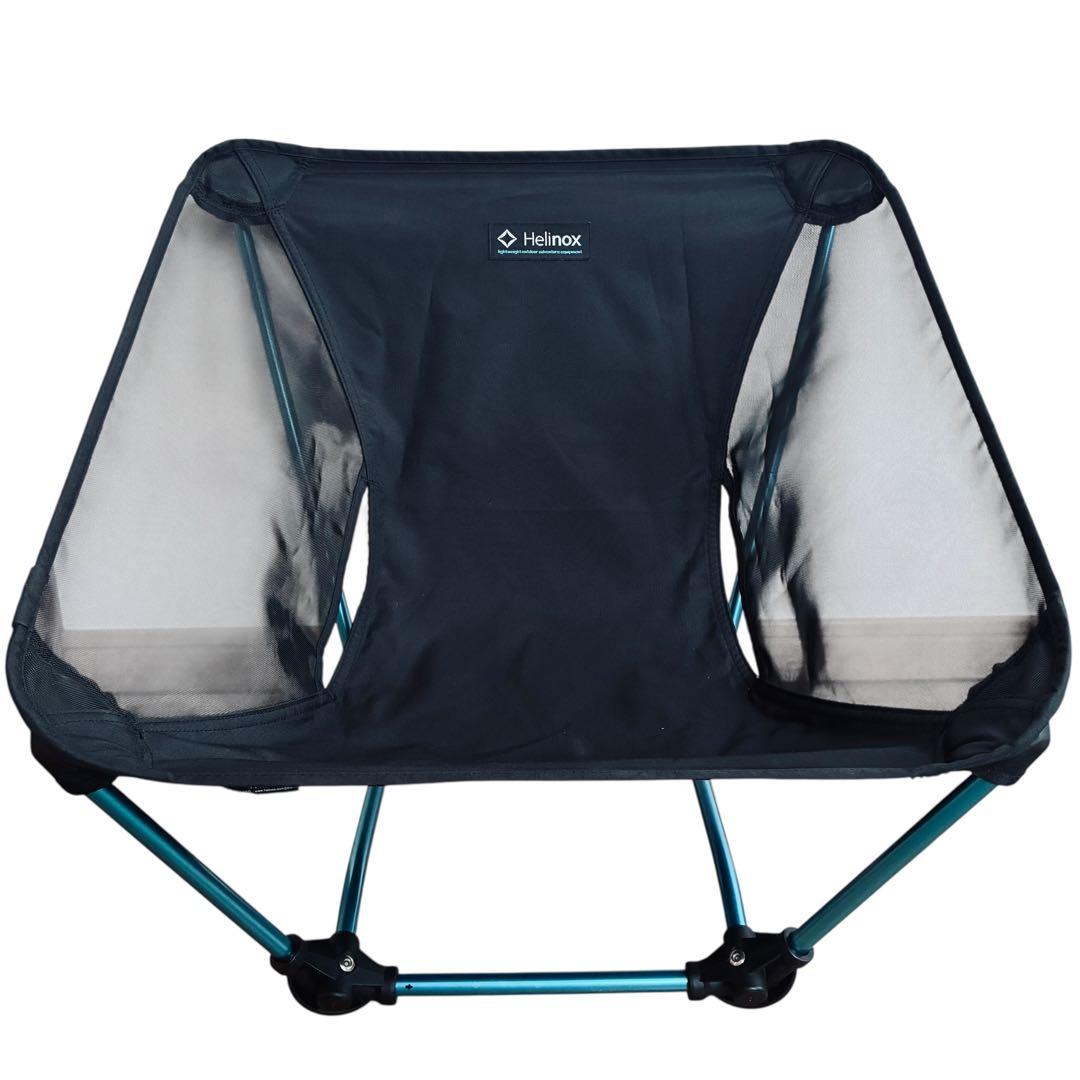 【良品】HELINOX ヘリノックス　グラウンドチェア　ブラック キャンプ