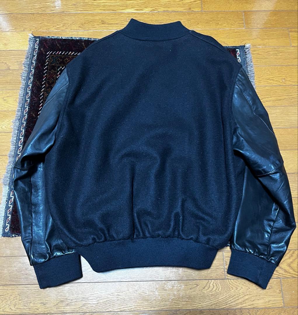 USA製 HOLLOWAY ホロウェイ スタジャン 袖レザー