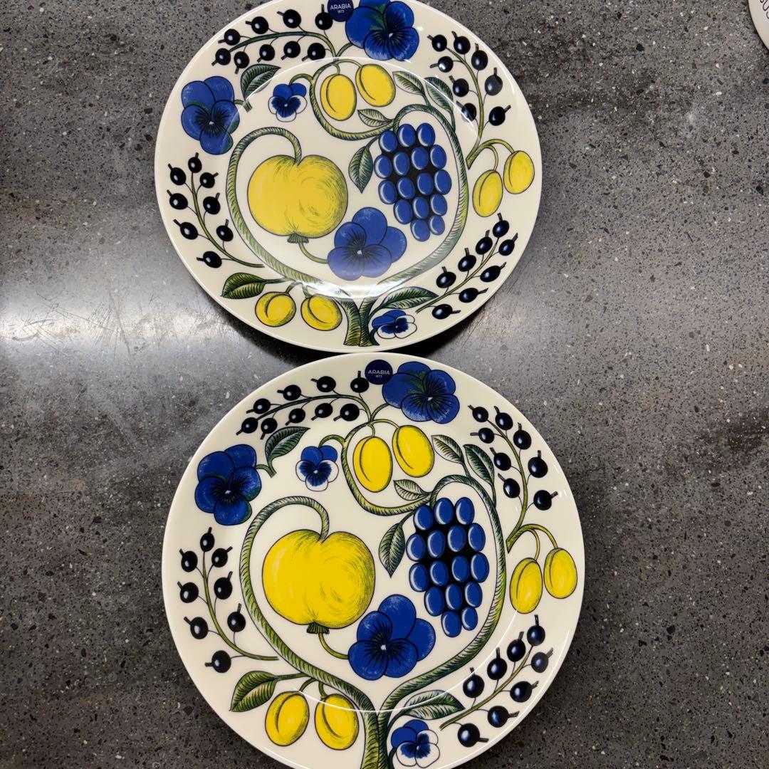 ARABIA Paratiisi 皿 21㎝　2枚セット