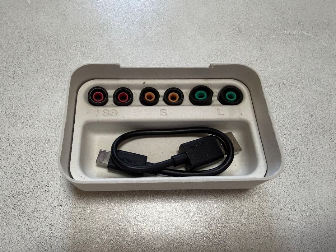 SONY（ソニー）ワイヤレスイヤホン　ブラック　WF-1000XM5　⭕️中古品