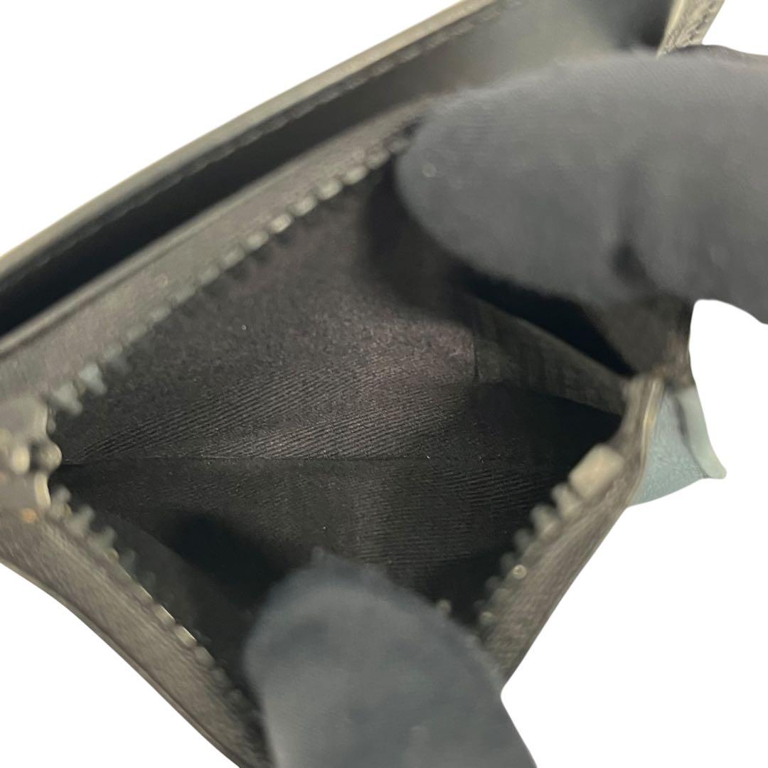 極美✨メゾンマルジェラ マネークリップ 札入れ 4ステッチ ブラック 黒