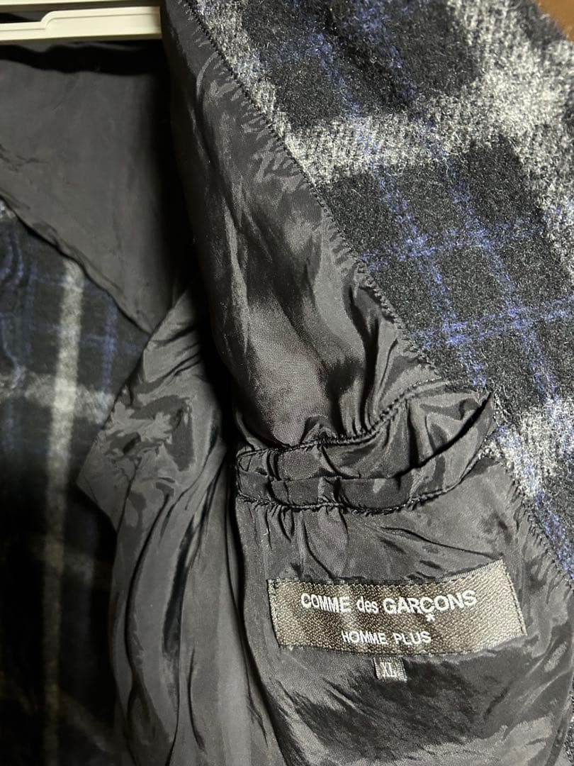 コムデギャルソンオムプリュス24aw ウール縮絨コート