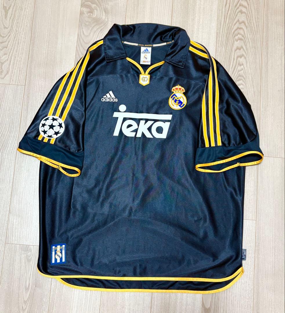 【正規品】レアルマドリード1999/00ラウール アウェイユニフォーム CL