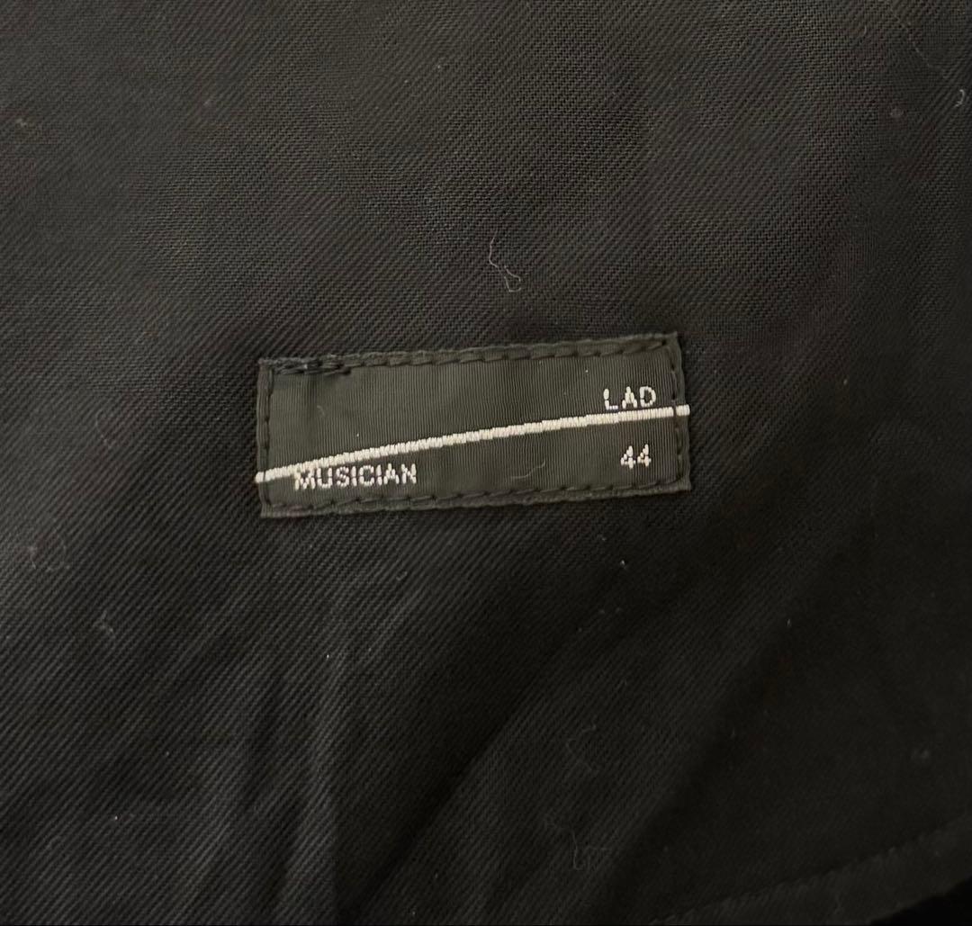 ladmusician ジャケットとワイドパンツのセットアップ　ブラック