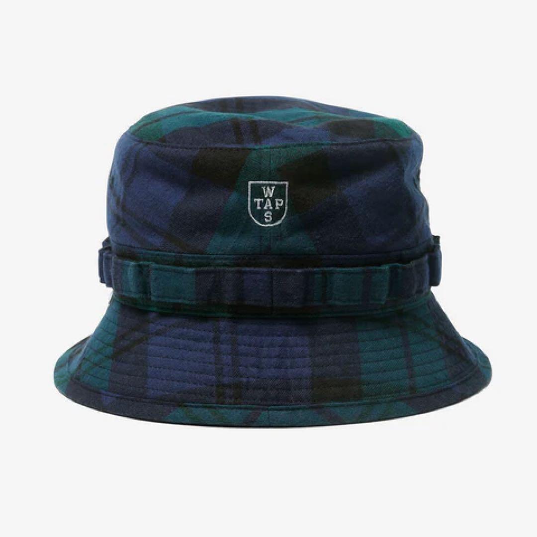 値下げ不可 wtaps jungle hat Lサイズ ブラックウォッチ 新品