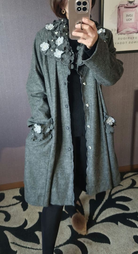 Pascale Lacoste　トランスグローバルマーチャンダイズ　コート　LL