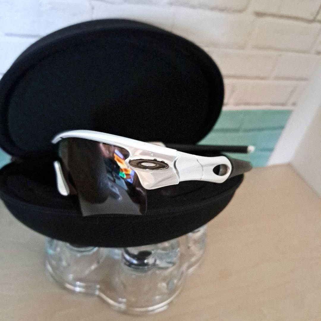 Oakley シルバー ミラーゴーグル ケース付き