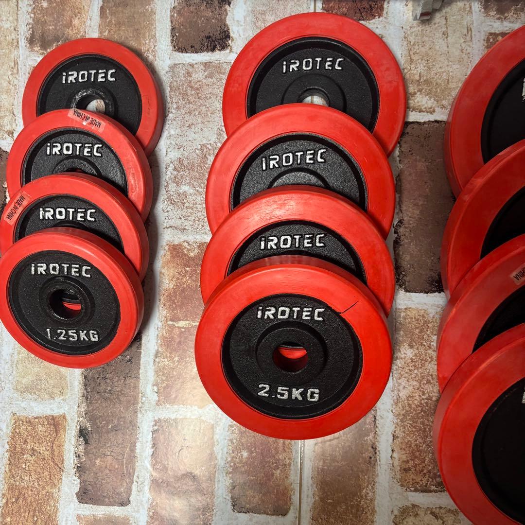 IROTECダンベル セット① 5kg 2.5kg 1.25kg