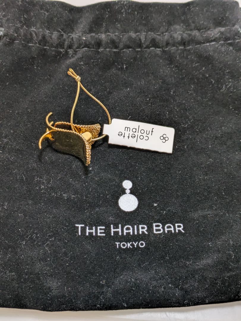 未使用＆匿名配送　THBT メタルペブルジョークリップ　ゴールド