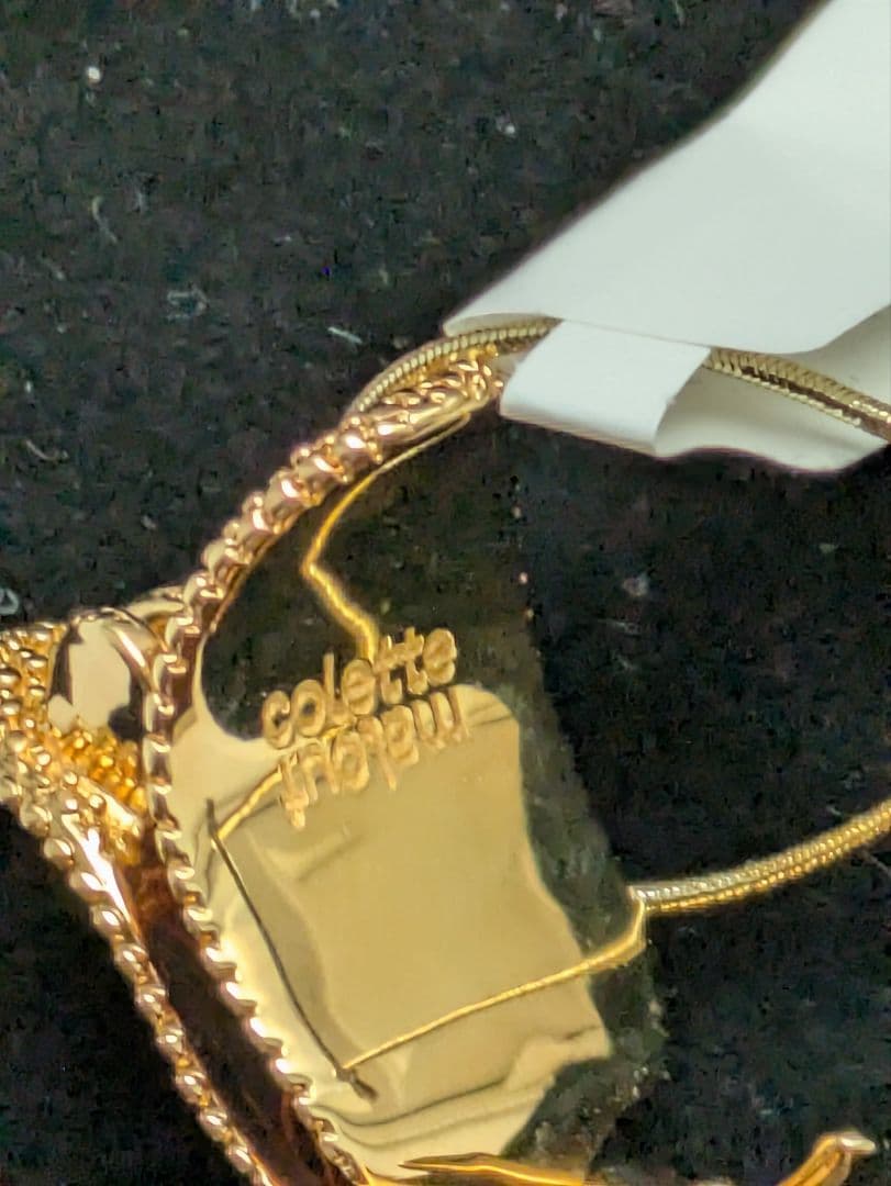 未使用＆匿名配送　THBT メタルペブルジョークリップ　ゴールド