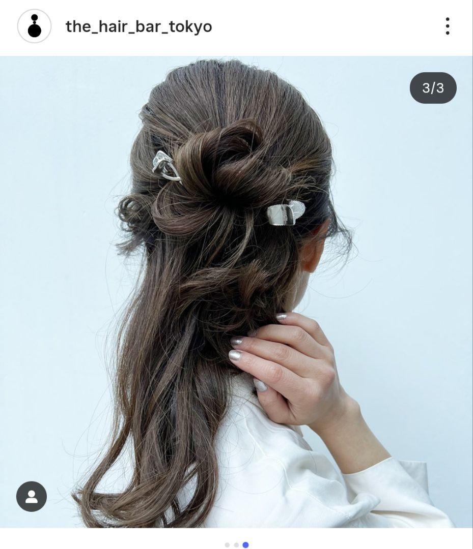 未使用＆匿名配送　THBT メタルペブルジョークリップ　ゴールド