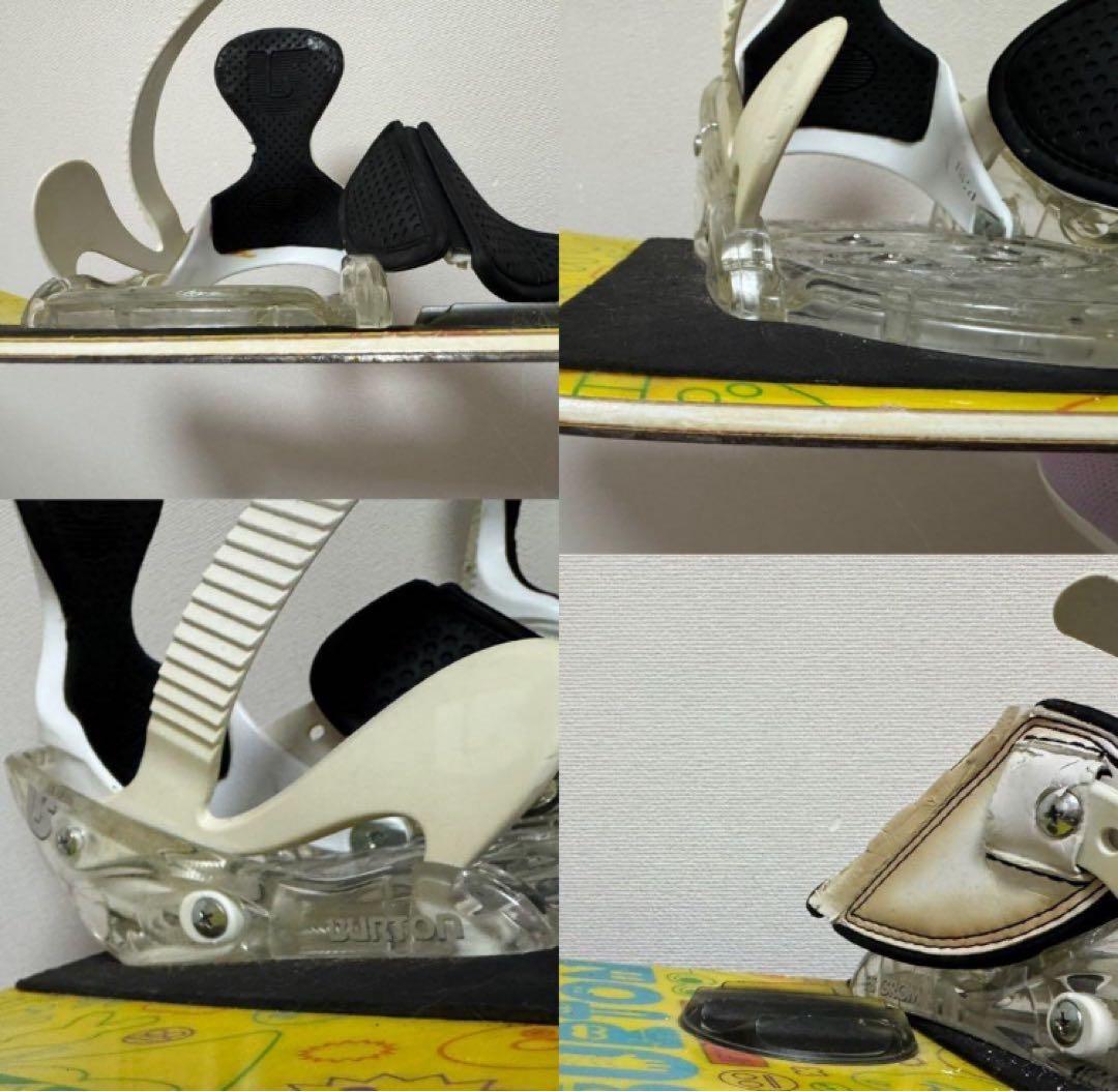 BURTON 90cm 子供用 板 ビンディンング付き スノーボード バートン