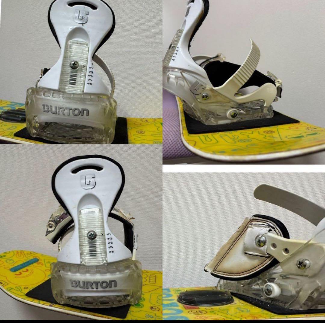 BURTON 90cm 子供用 板 ビンディンング付き スノーボード バートン