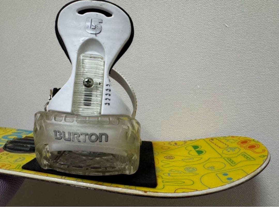 BURTON 90cm 子供用 板 ビンディンング付き スノーボード バートン