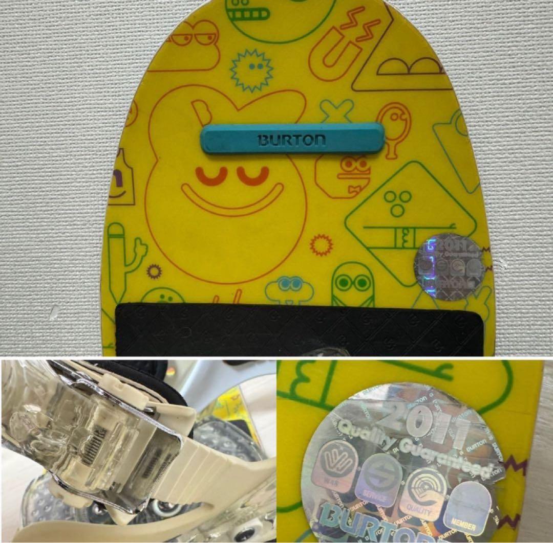 BURTON 90cm 子供用 板 ビンディンング付き スノーボード バートン