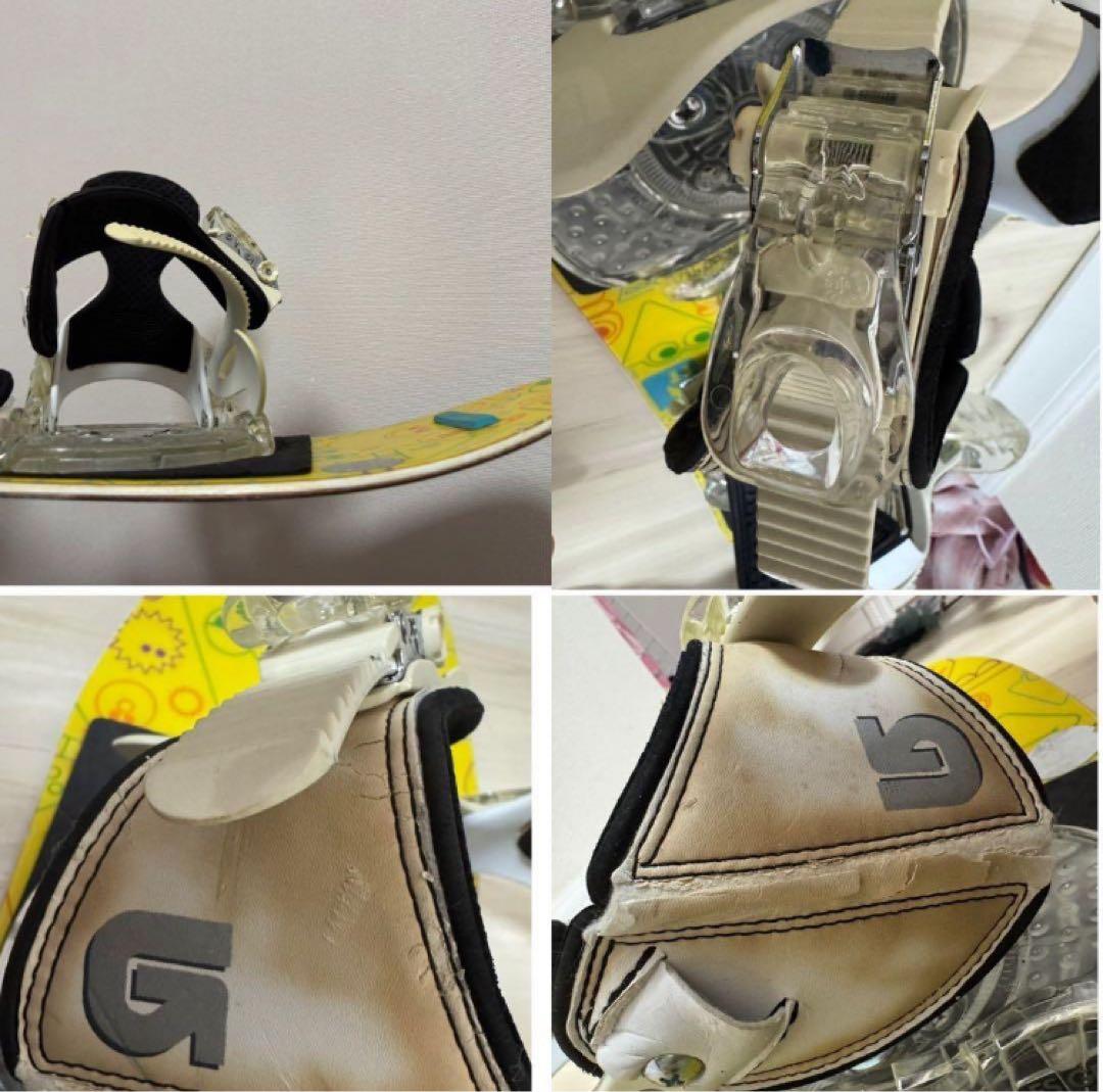 BURTON 90cm 子供用 板 ビンディンング付き スノーボード バートン