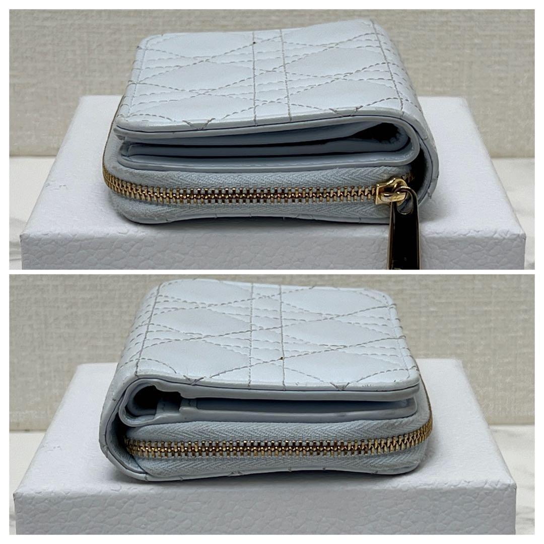 ディオール 【日本限定】 Dior Scarlet ウォレット 折り財布 ブルー