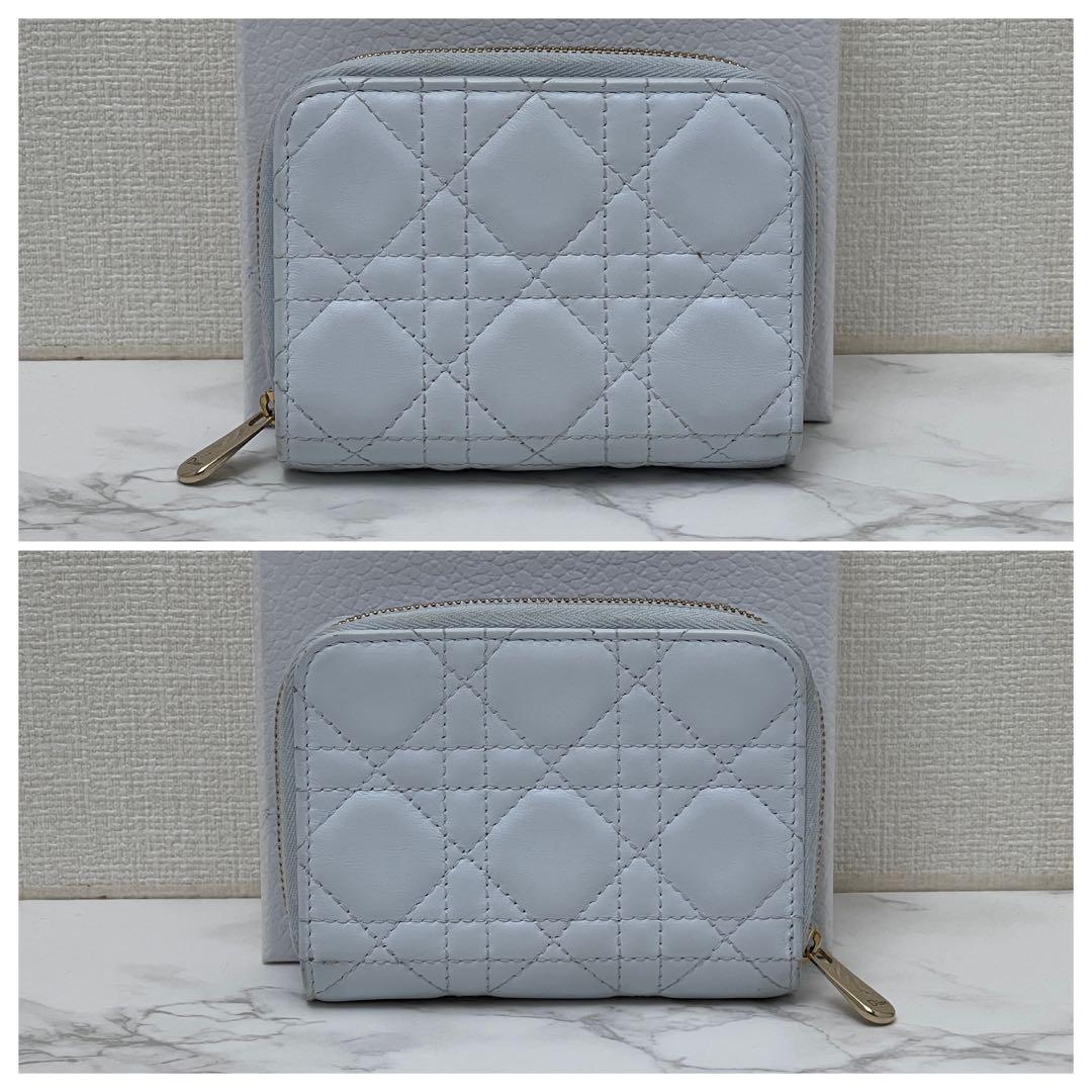 ディオール 【日本限定】 Dior Scarlet ウォレット 折り財布 ブルー