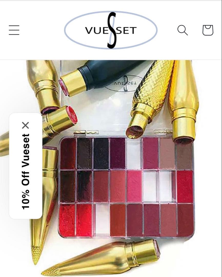 X*Z様 VUESET 詰め替え　リップパレット　コンシーラーパレット　小物入れ