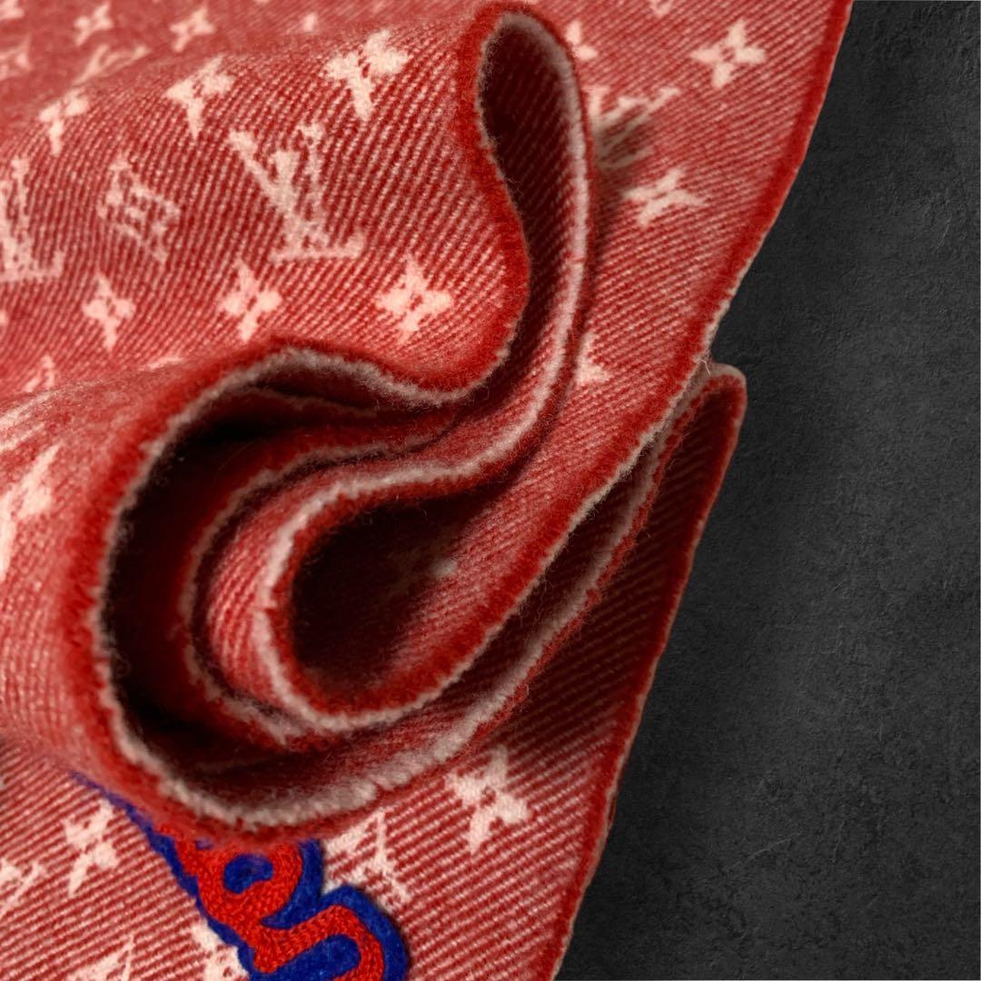 LOUIS VUITTON エシャルプ・デニムエンベリッシュド M71358