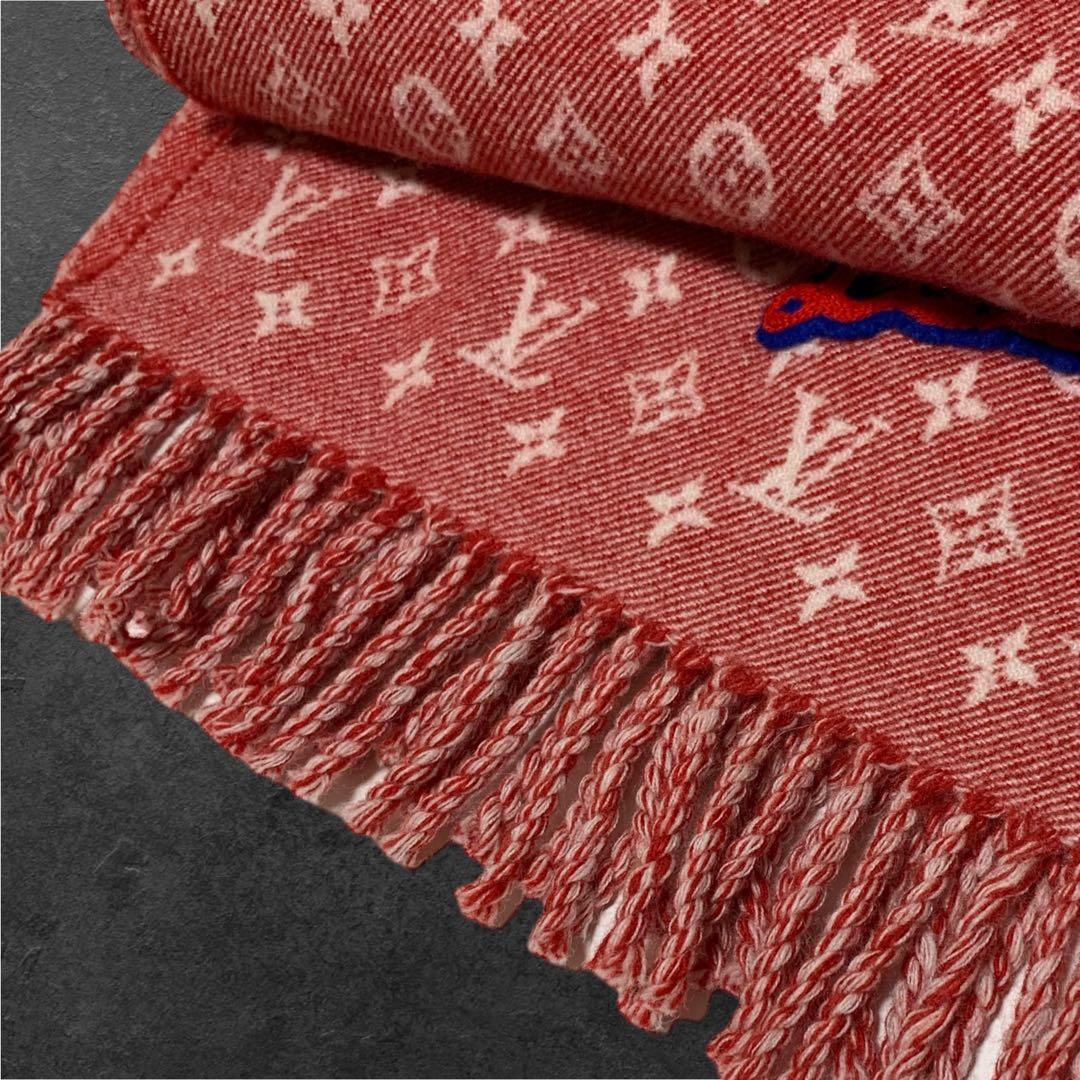 LOUIS VUITTON エシャルプ・デニムエンベリッシュド M71358