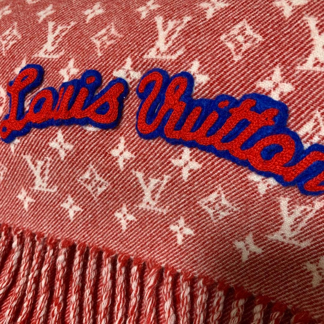 LOUIS VUITTON エシャルプ・デニムエンベリッシュド M71358