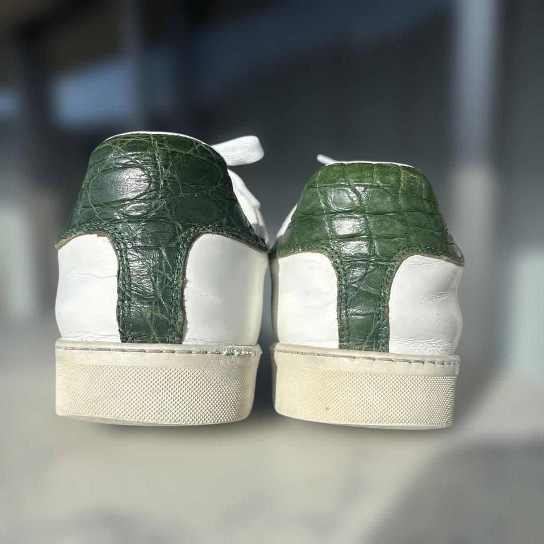 グッチ　シェリーライン　クロコ型押し　スニーカー　GUCCI シューズ　GG