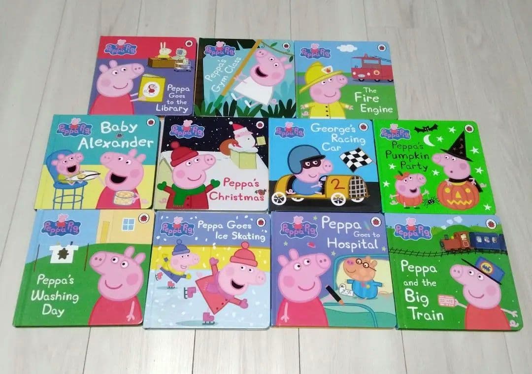 Peppa Pig 英語絵本 11冊セット ボードブック 洋書