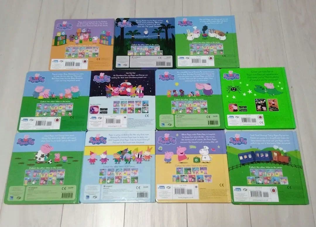 Peppa Pig 英語絵本 11冊セット ボードブック 洋書