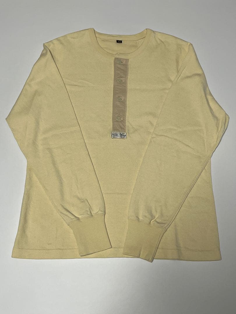 フリーホイーラーズ HENLEY NECKED ロングスリーブシャツ