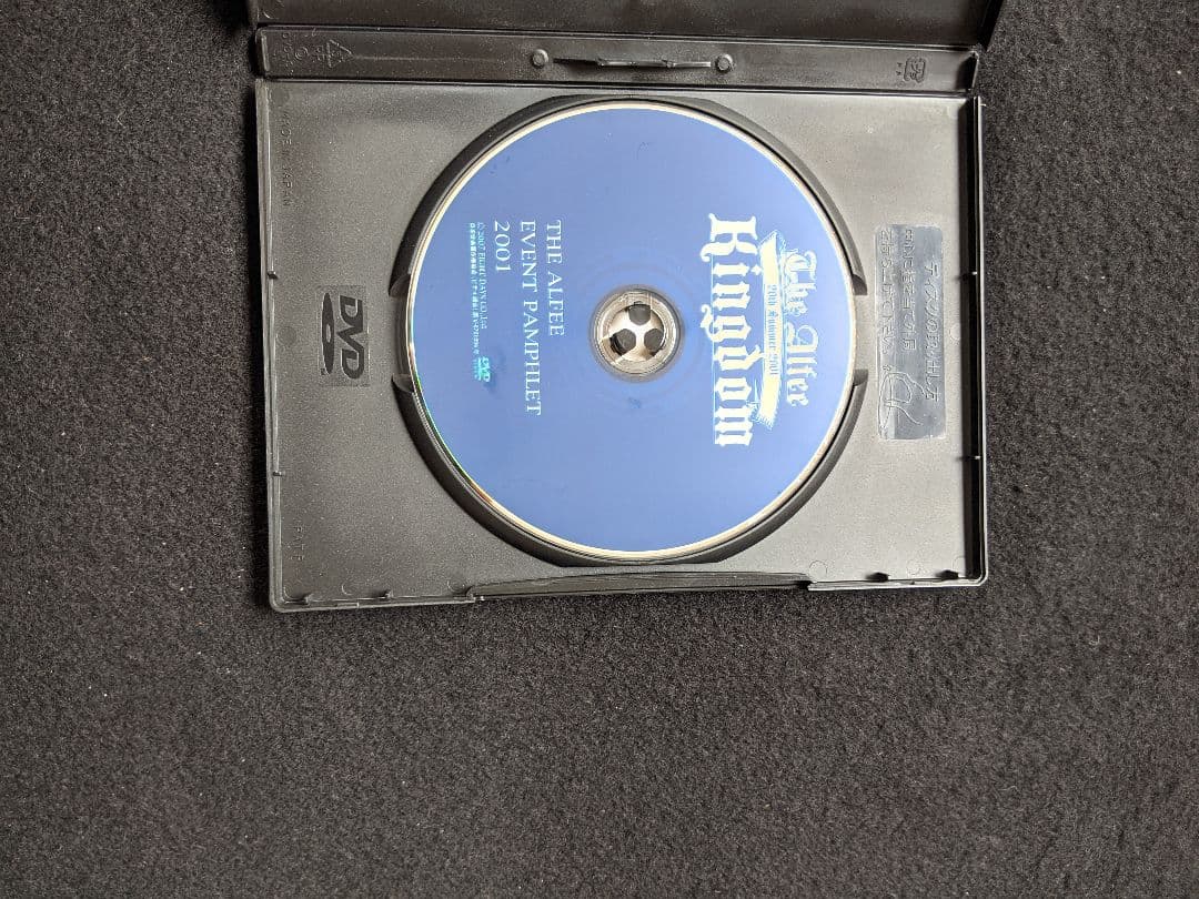 THE ALFEE　EVENT PAMPHLET 2001　DVD ライブ