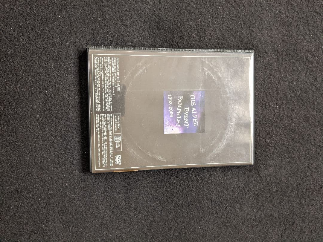 THE ALFEE　EVENT PAMPHLET 2001　DVD ライブ