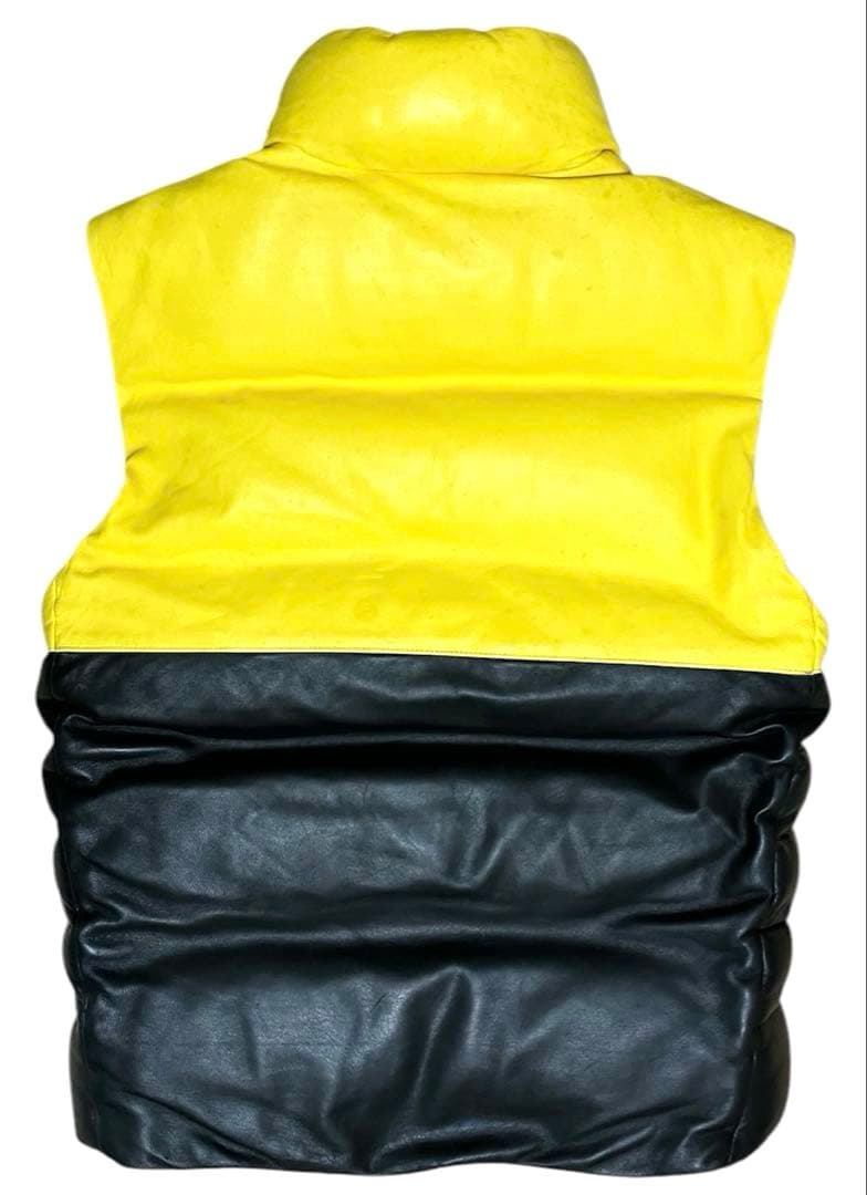 希少 Polo by Ralph Lauren レザーダウンベスト ヴィンテージ