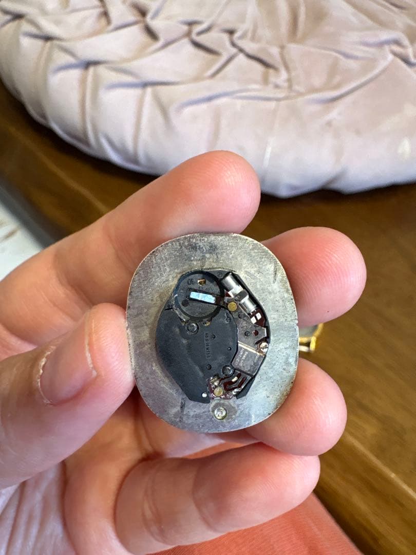 クレディスイス 純金1gインゴット使用のSEIKOインゴットウォッチのヘッド