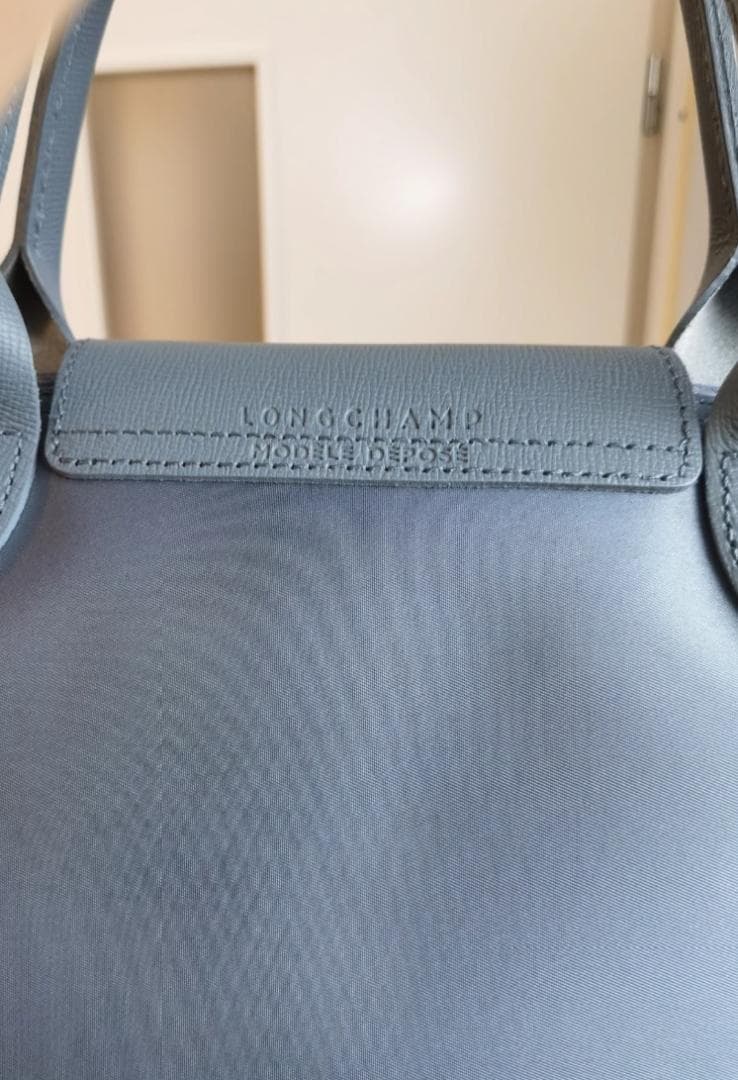 ロンシャン ル ルプリアージュコレク2wayショルダーバッグ ライトブルー Ｍ