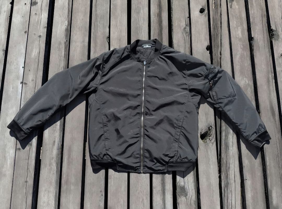 ジャケット・アウター Garment Dyed Diagonal Weave MA-1 Bomber